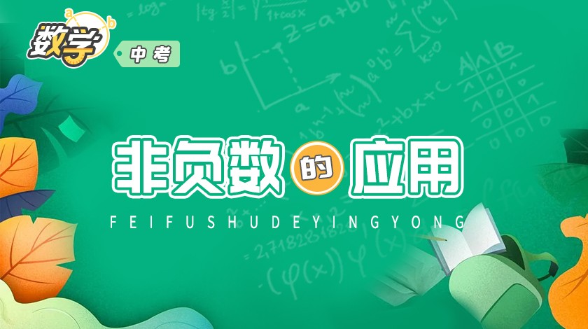 数学 非负数的应用 